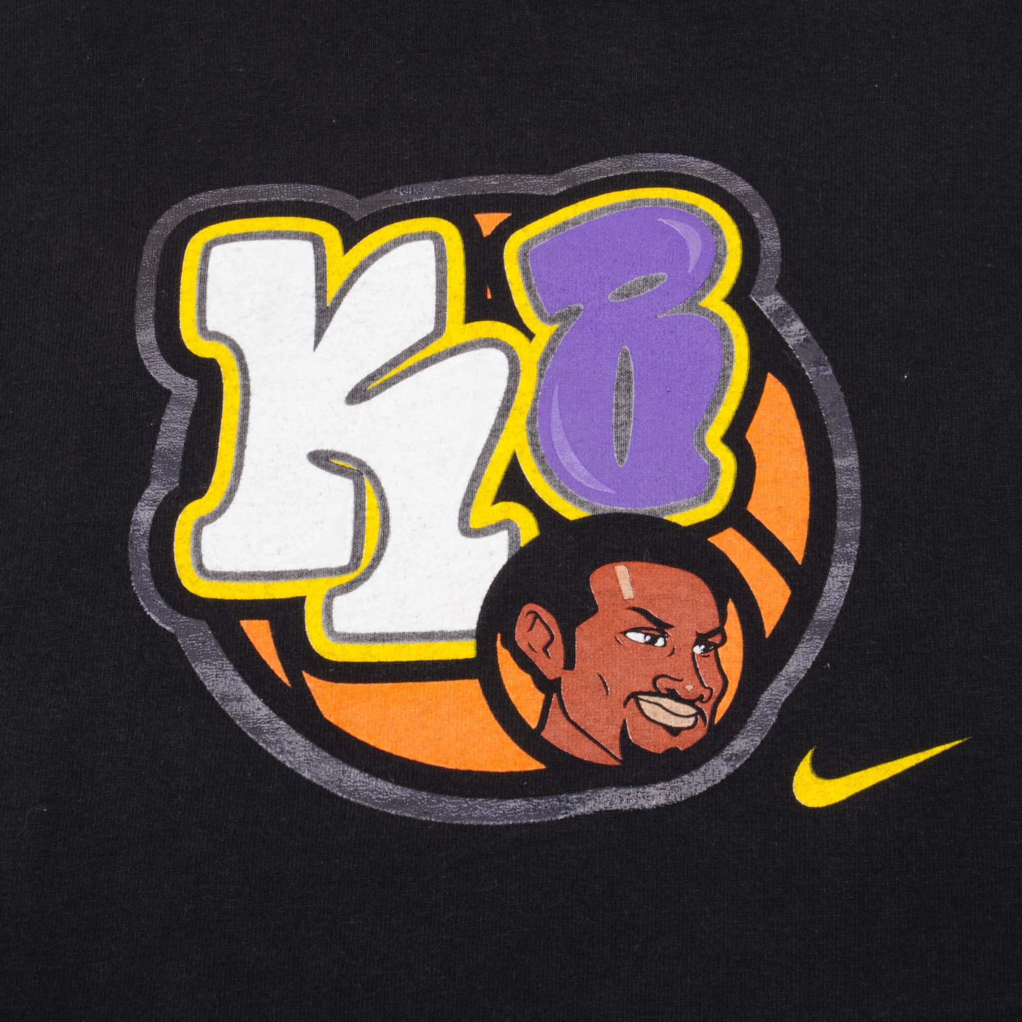Vintage Nike NBA Los Angeles Lakers Kobe Bryant Tee Shirt Size XL
