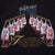Vintage NBA Dream Team USA With Jordan, Pippen, Barkley, Stockton, Mullin, Robinson, Malone, Bird, Ewing, Johnson Tee Shirt 1992 Size Large Made In USA With Single Stitch Sleeves