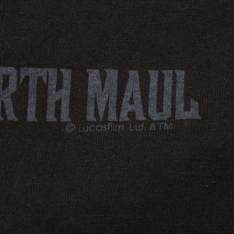 Vintage Star Wars Episode 1 The Phantom Menace The Novel By Terry Brooks Darth Maul Lee Sport Tee Shirt 2000S Size Large.