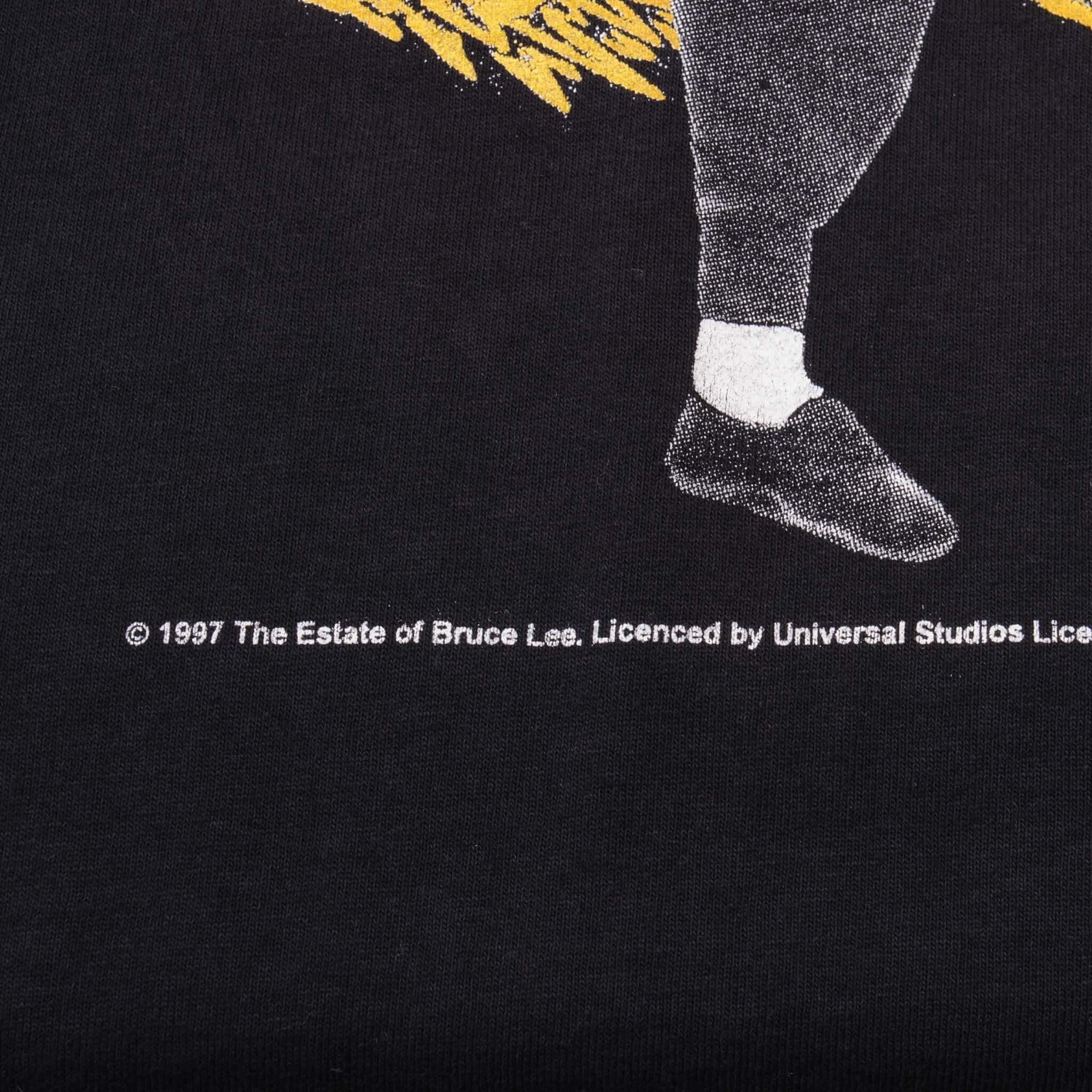 Vintage Bruce Lee 1997 Universal Studio Tee Shirt Size Medium Made In Usa
