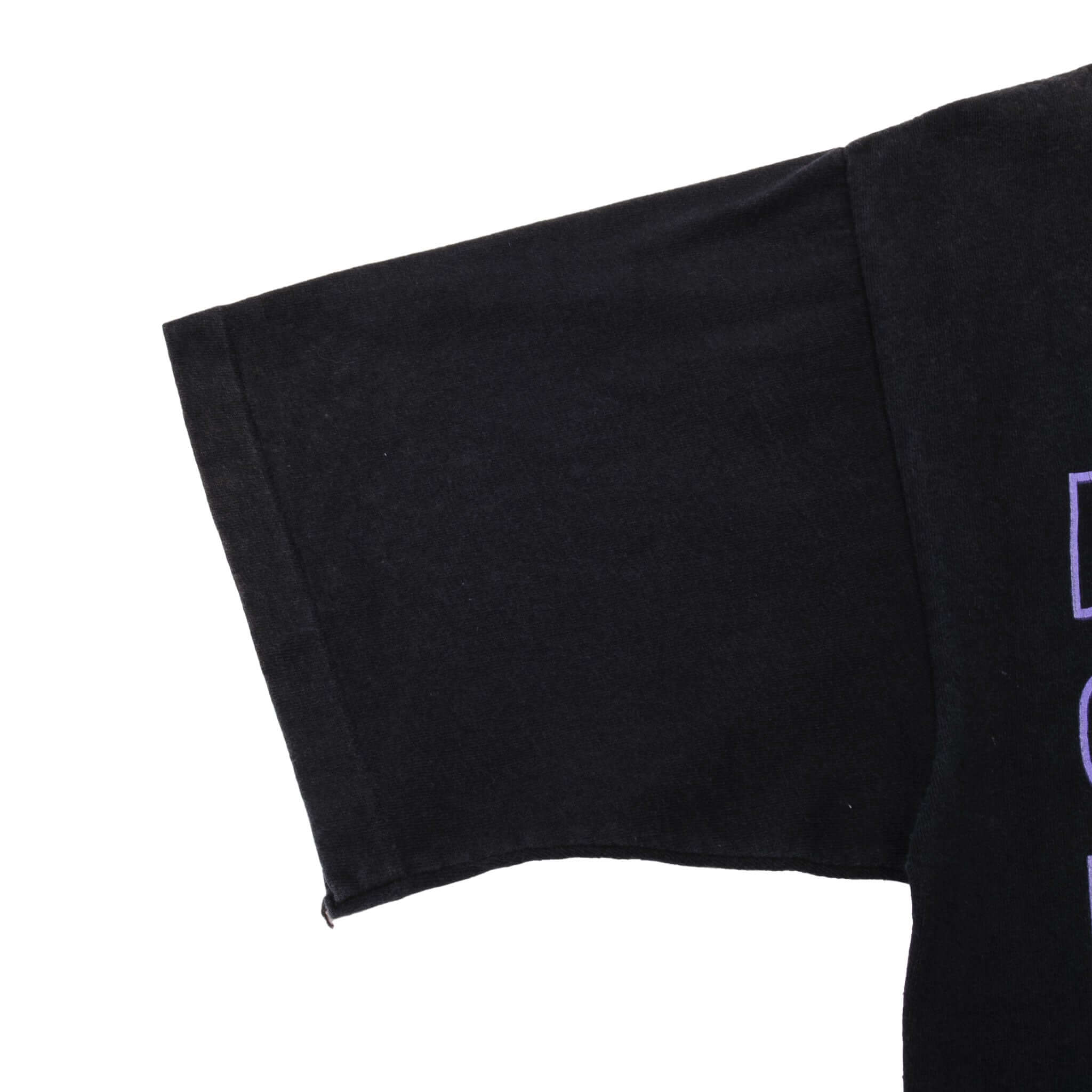 Vintage NBA All Over Print Charlotte Hornets Tee Shirt 1992 Size Large With Single Stitch Sleeves Made In USA