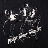 VINTAGE TED NUGENT WANGO TANGO TOUR TEE SHIRT 1980 SIZE XS MADE IN USA