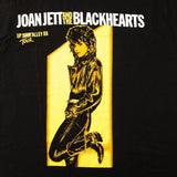 VINTAGE JOAN JETT THE BLACKHEARTS UP YOUR ALLEY TEE SHIRT 1988 SMALL MADE USA