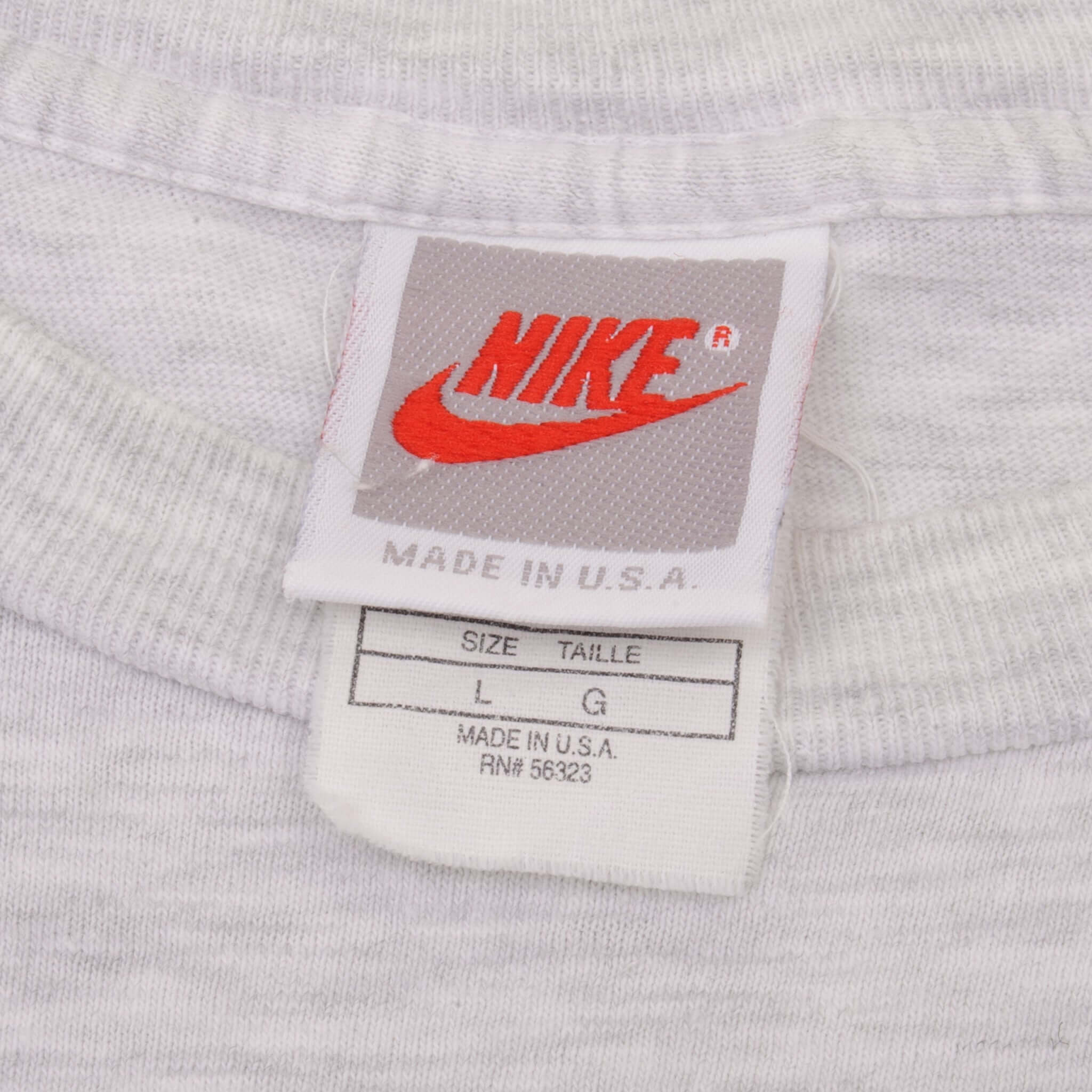 VINTAGE NIKE MARINES USMC JUST DO IT TEE SHIRT 1990S LARGE MADE USA