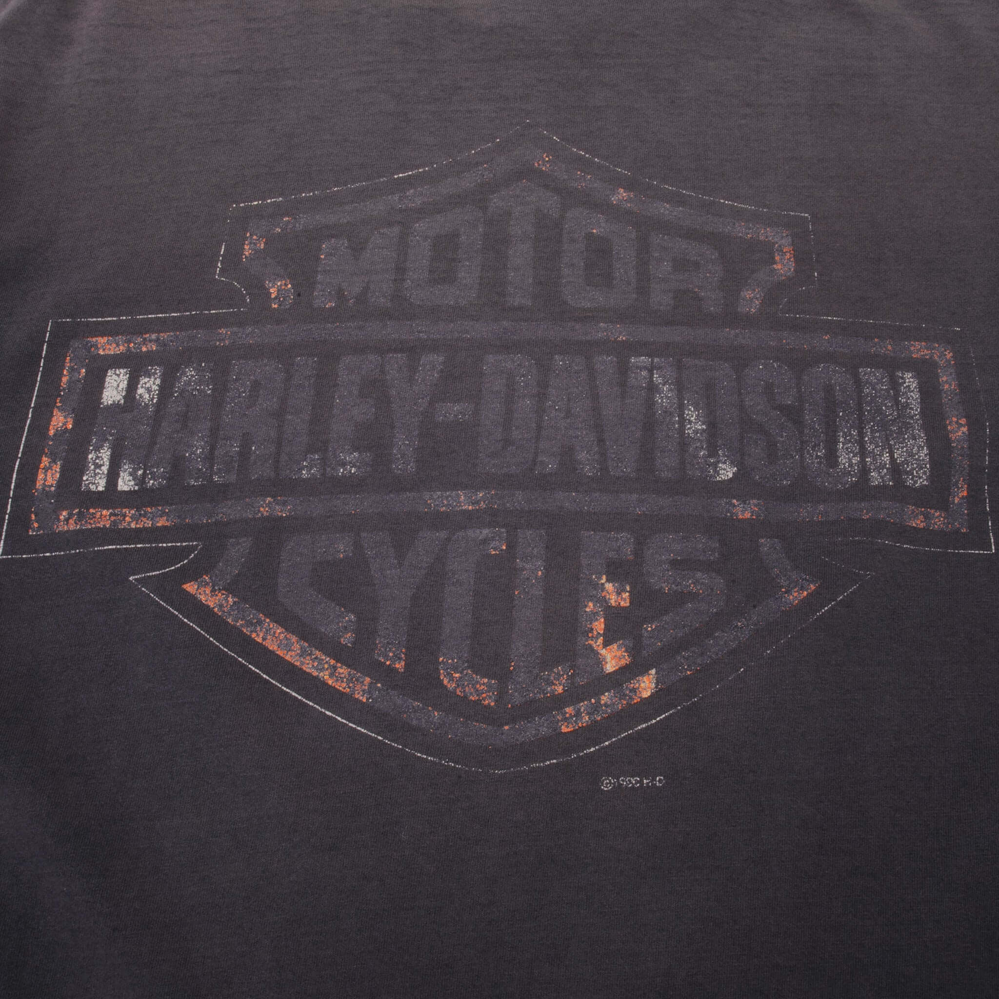 Vintage Original Harley Davidson 1996 Tee Shirt Size Medium Made In USA With Single Stitch Sleeves