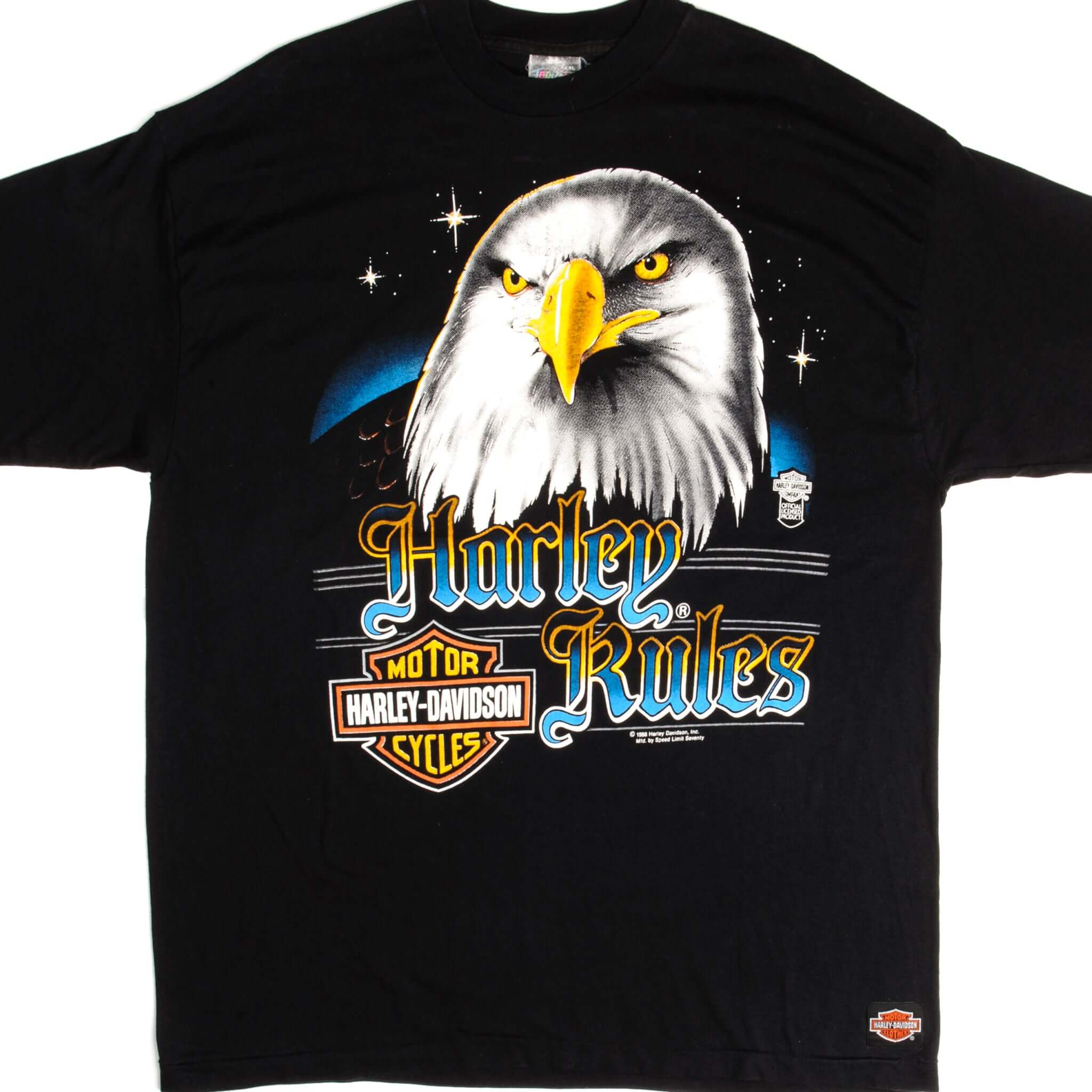 VINTAGE HARLEY DAVIDSON TEE SHIRT 1988 SIZE XL MADE IN USA