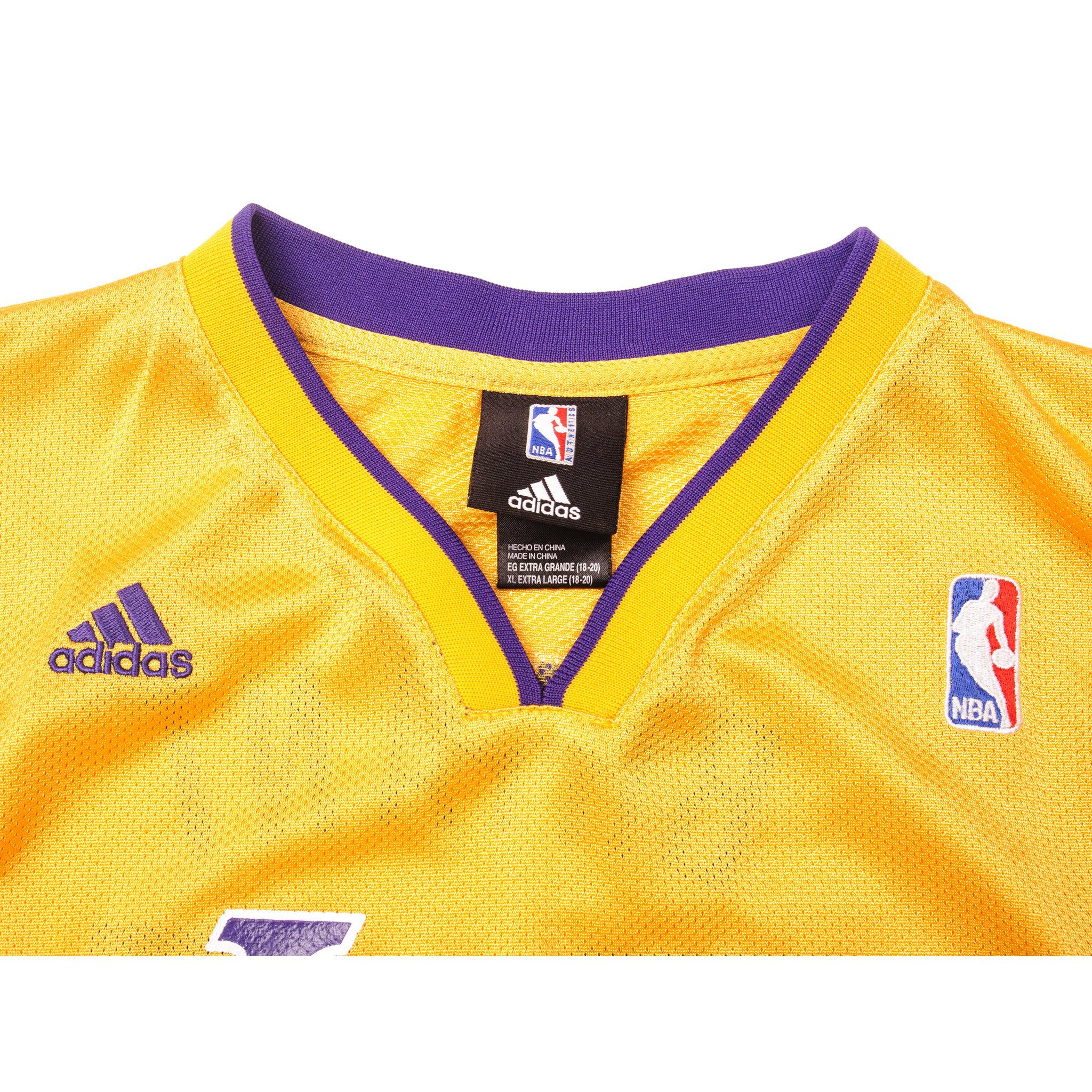 RARE Kobe Bryant #24 Adidas NBA 4Her Gold Los Angeles Lakers