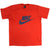 Vintage Nike Big Swoosh Logo Tee Shirt 1984-1987 Size Medium Made In USA With Single Stitch Sleeves.