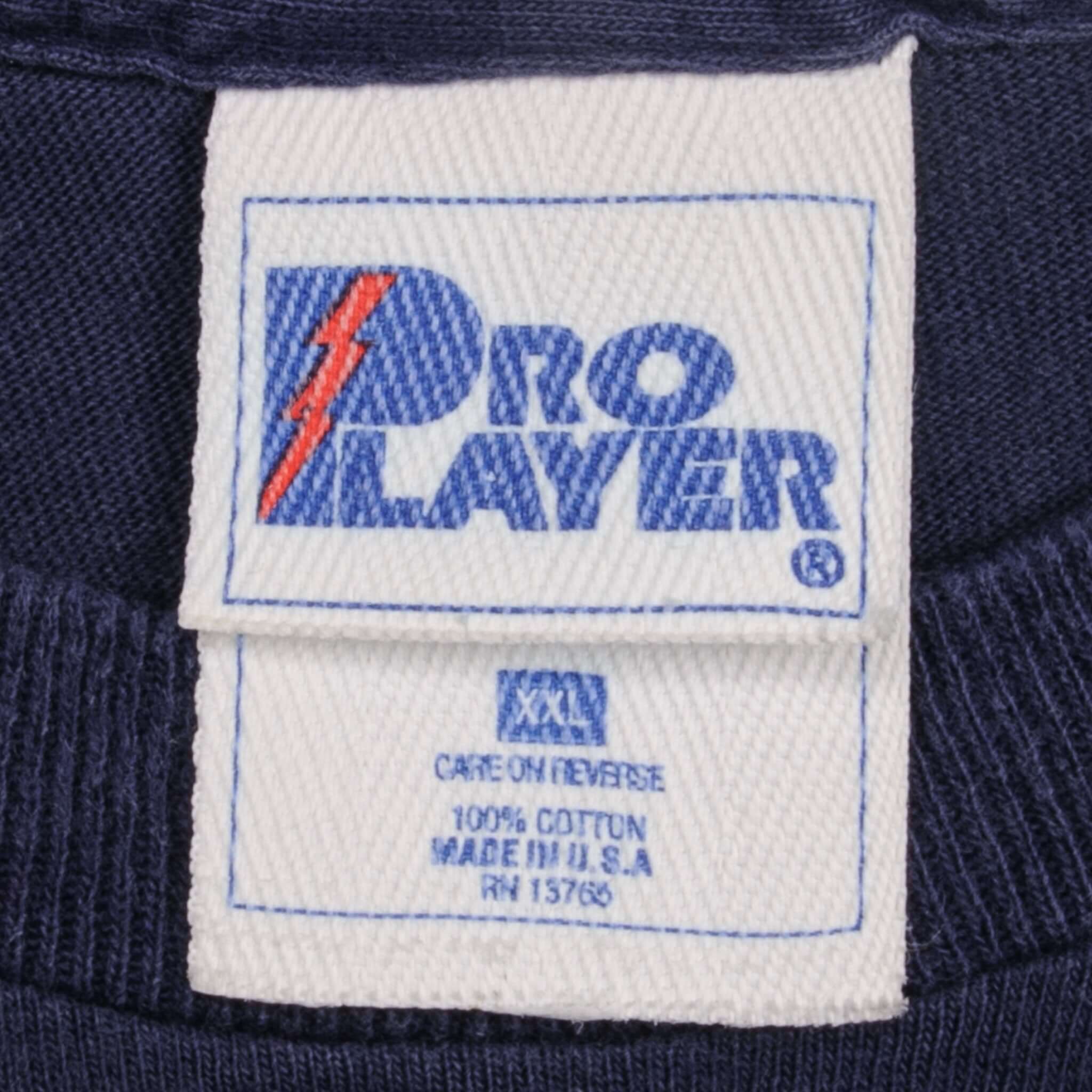 VINTAGE NFL NEW ENGLAND PATRIOTS DREW BLEDSOE TEE SHIRT SIZE 2XL MADE IN USA