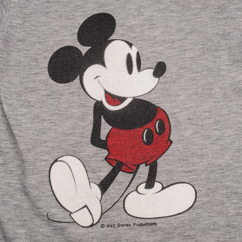 VINTAGE DISNEY MICKEY MOUSE TEE SHIRT 1970'S  SIZE SMALL MADE IN USA