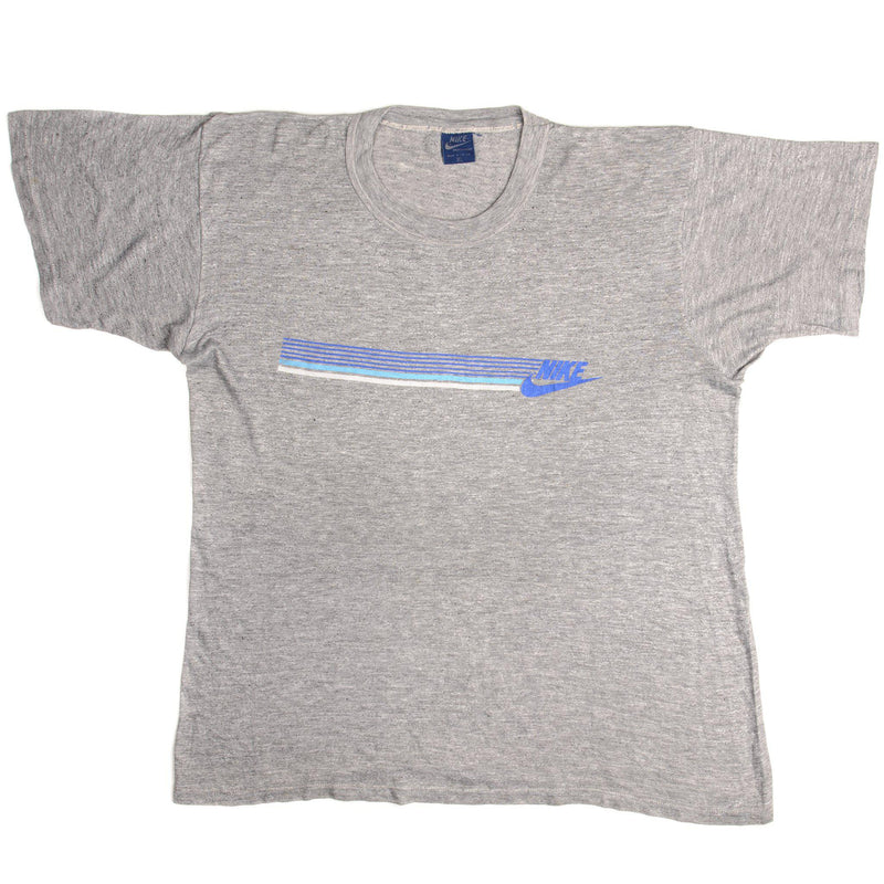 Vintage Nike Tee Shirt 1984-1987 Size XL With Single Stitch Sleeves.