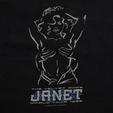 VINTAGE JANET JACKSON THE VELVET ROPE WORLD TOUR 1998 TEE SHIRT SIZE LARGE
