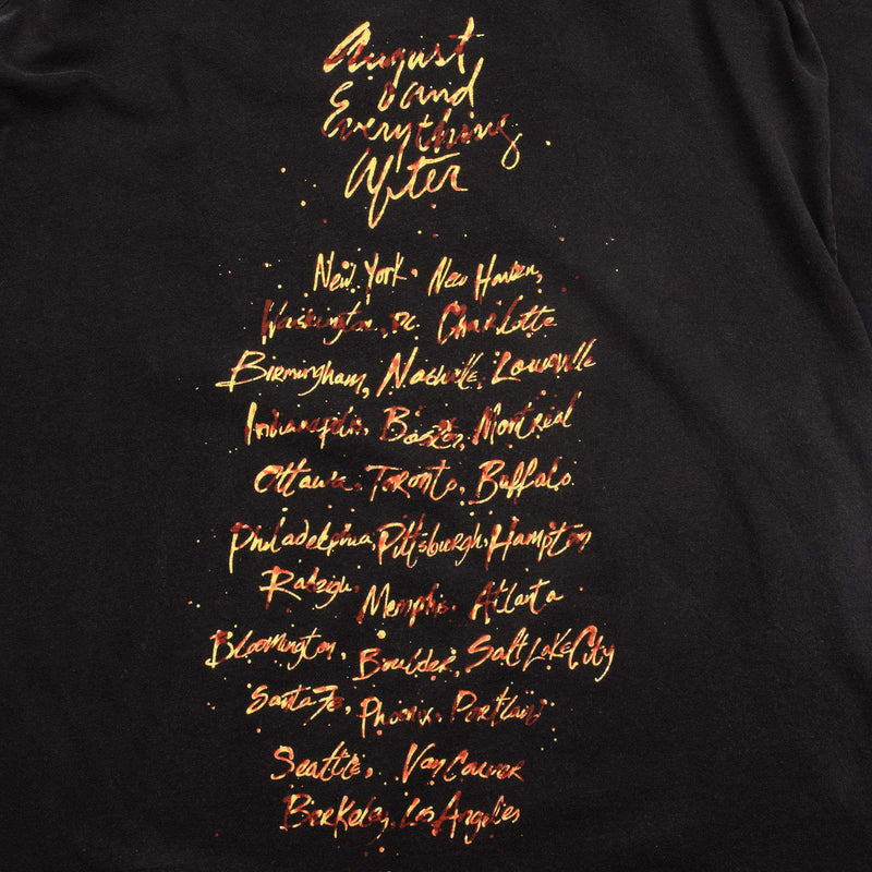 VINTAGE COUNTING CROWS AUGUST AND EVERYTHING AFTER TOUR TEE SHIRT 1993 SIZE LARGE