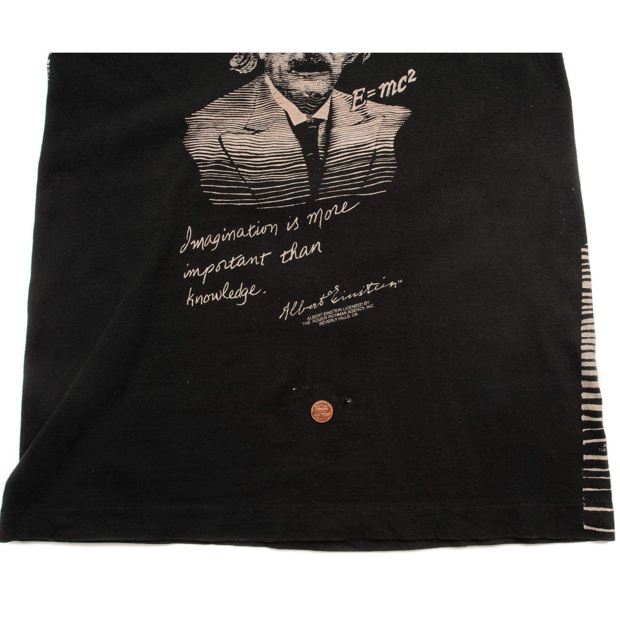 VINTAGE ALBERT EINSTEIN TEE SHIRT SIZE MEDIUM MADE IN USA