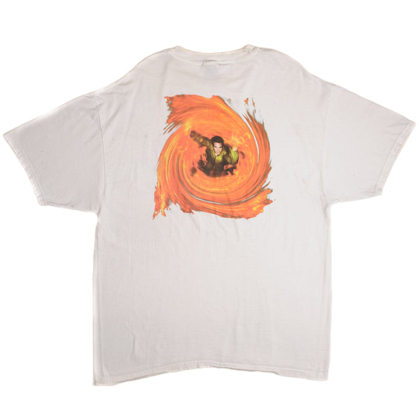 Vintage David Copperfield Tornado Of Fire Tee Shirt Size XL.