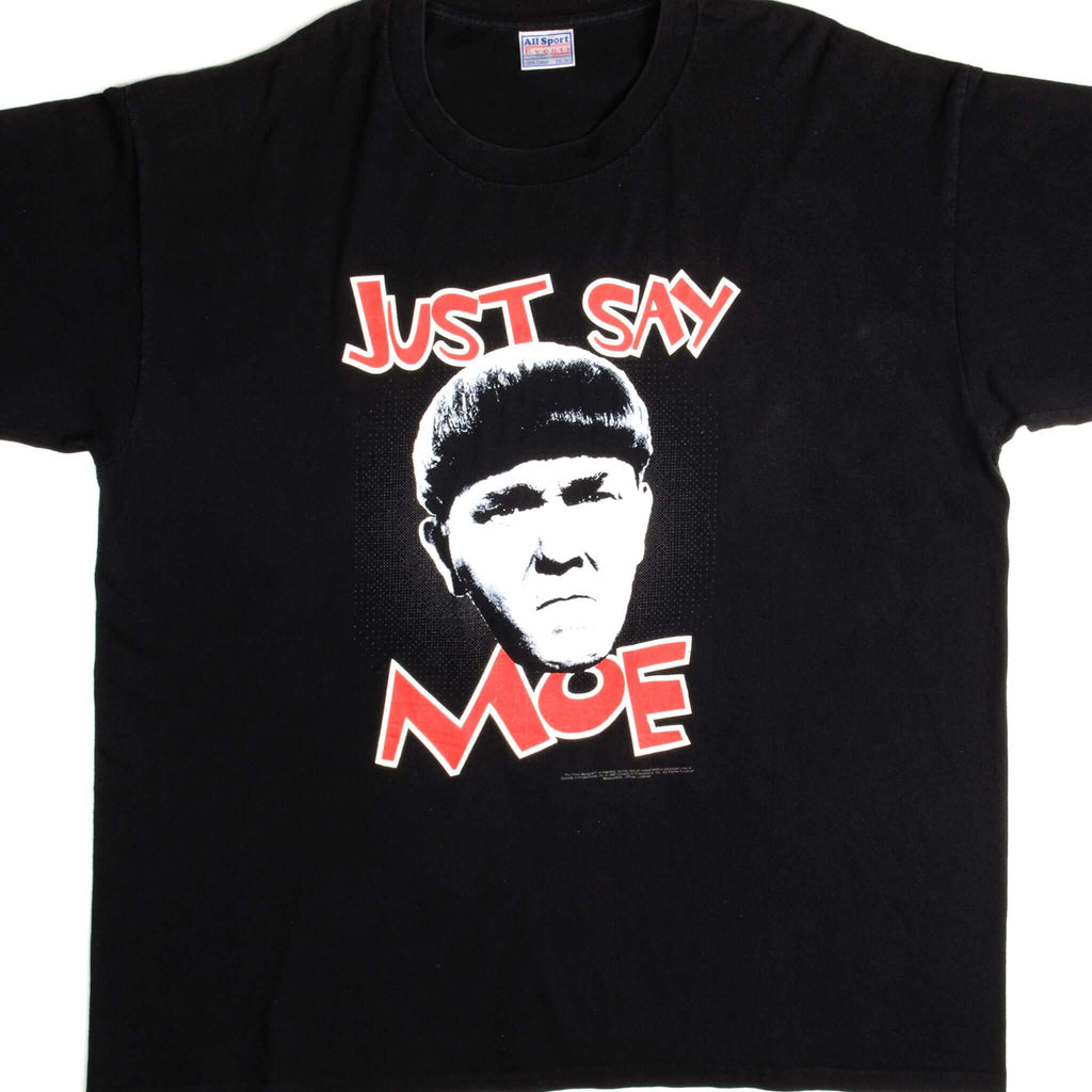 VINTAGE THE THREE STOOGES MOE TEE SHIRT 1997 SIZE 2XL