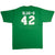 Vintage NBA Boston Celtics Slug-O 42 Tee Shirt Size Large Made In USA With Single Stitch Sleeves.