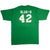 Vintage NBA Boston Celtics Slug-O 42 Tee Shirt Size Large Made In USA With Single Stitch Sleeves.