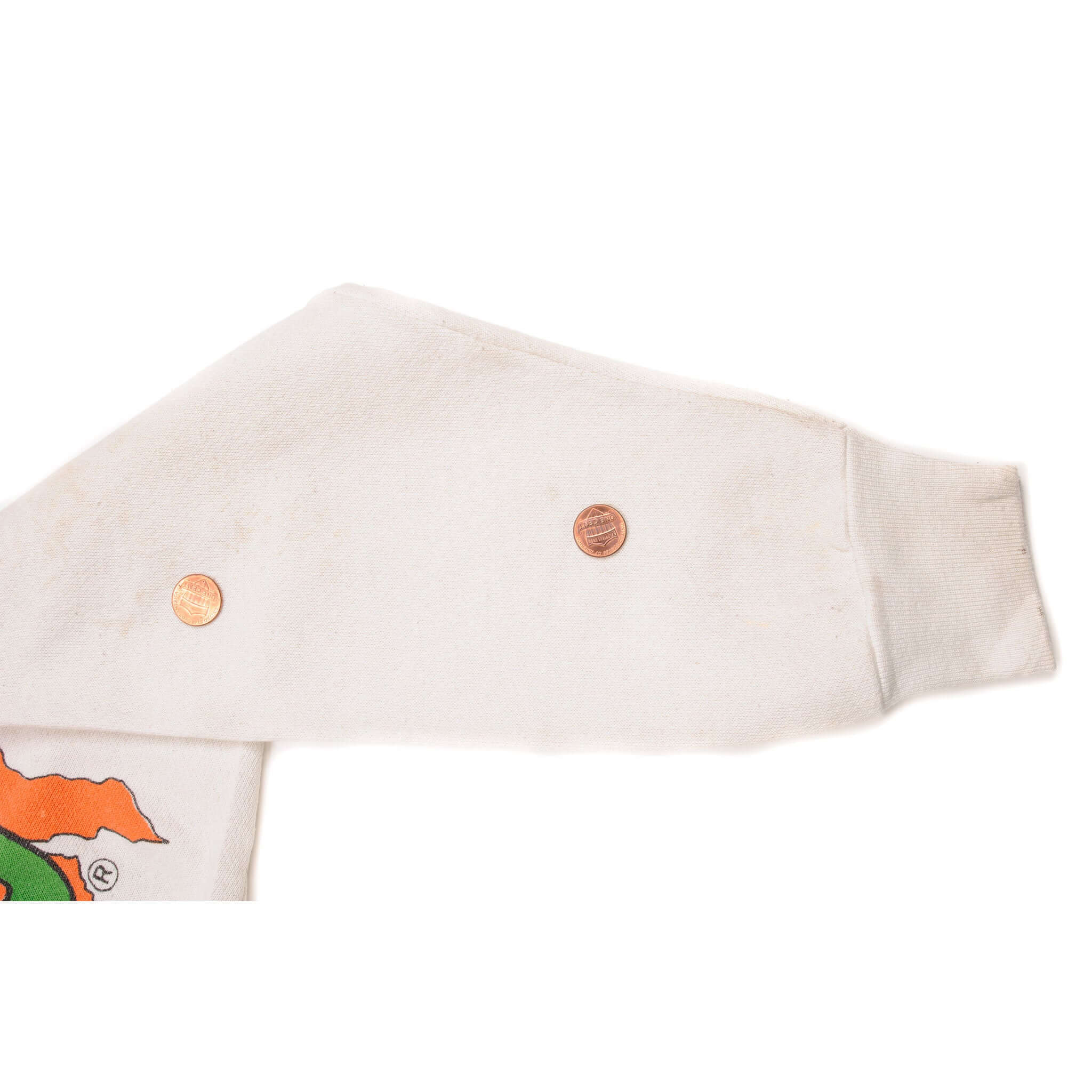 VINTAGE MIAMI HURRICANES FOOTBALL SWEATSHIRT SIZE LARGE MADE IN USA