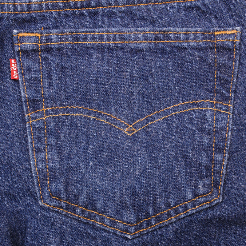 VINTAGE LEVIS 501 INDIGO JEANS 1990s SIZE 33X30 W33 L30 MADE IN USA