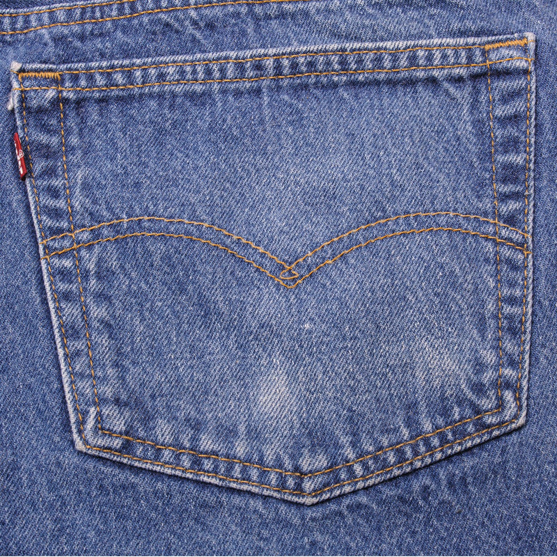 VINTAGE LEVIS 501 JEANS 1990s SIZE 38X32 W38 L32 MADE IN USA