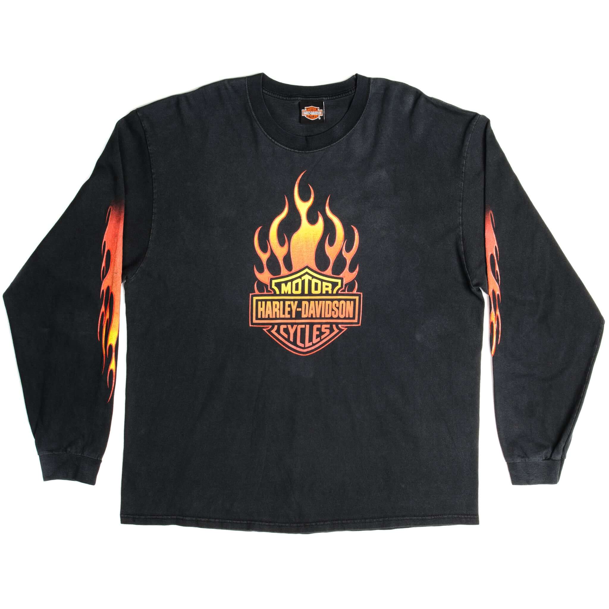 Vintage Harley Davidson Cincinnati Ohio Long Sleeves Tee Shirt Size XL.