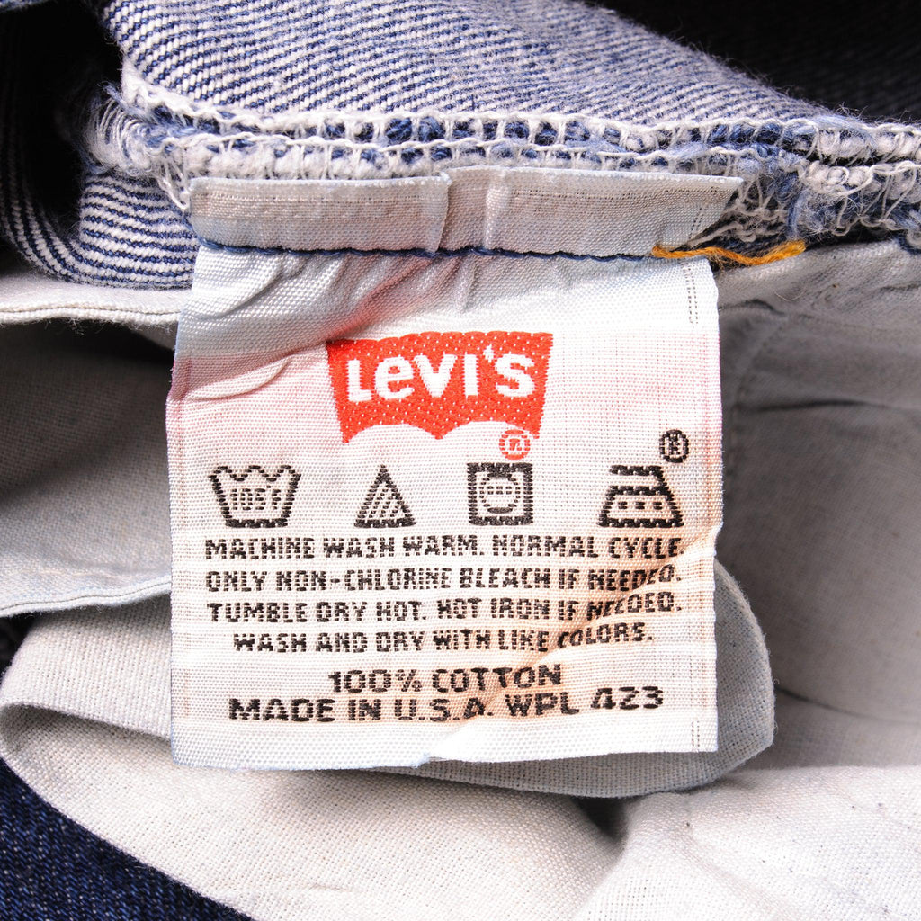 VINTAGE LEVIS 501 JEANS 1990's SIZE 33X34 W33 L34 MADE IN USA