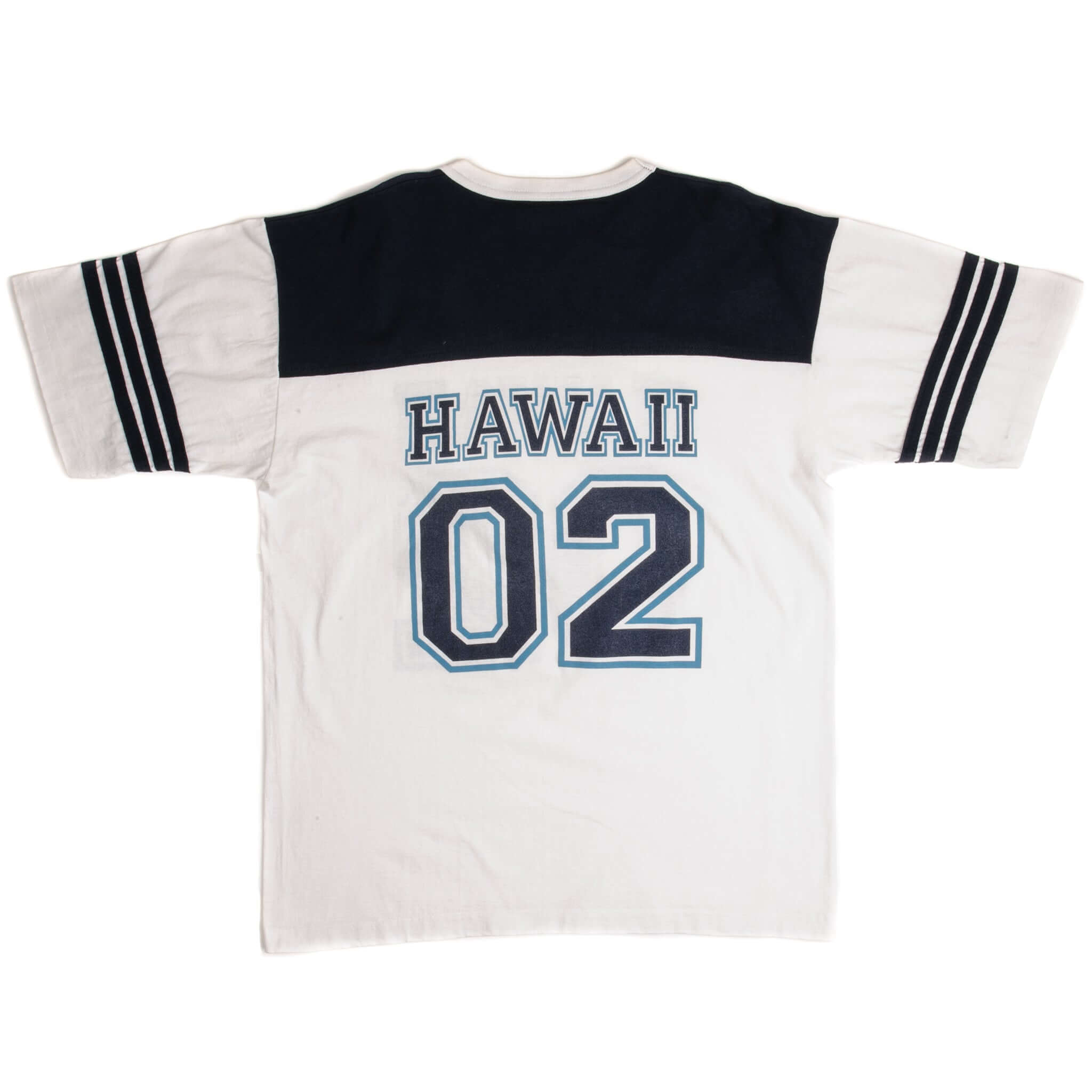 Vintage Hawaii 02 Tee Shirt Size Large Made In USA With Single Stitch Sleeves.