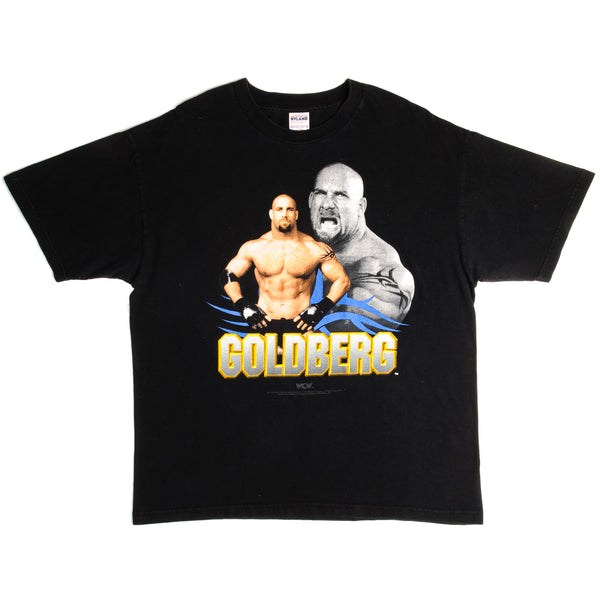 Vintage World Championship Wrestling Bill Goldberg Tee Shirt 1998 Size XL Made In USA.