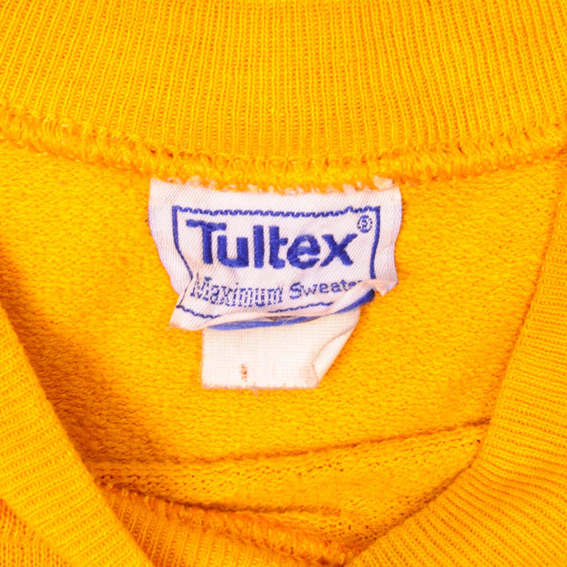 Vintage West Virginia University Mountaineers Tultex Pullover Size XL Made In USA.