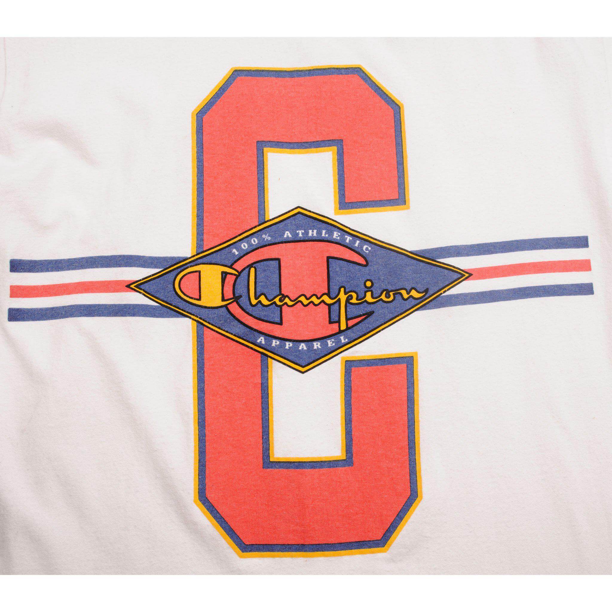 VINTAGE CHAMPION TEE SHIRT 1990-MID 1990S SIZE MEDIUM MADE IN USA
