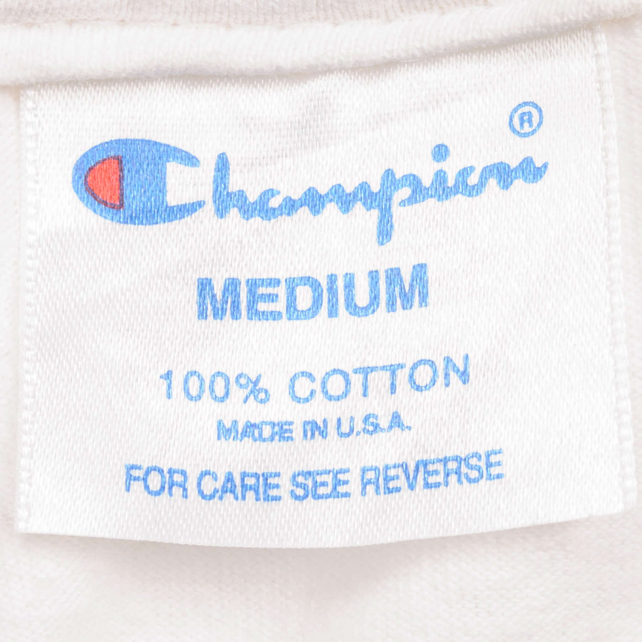 VINTAGE CHAMPION TEE SHIRT 1990-MID 1990S SIZE MEDIUM MADE IN USA