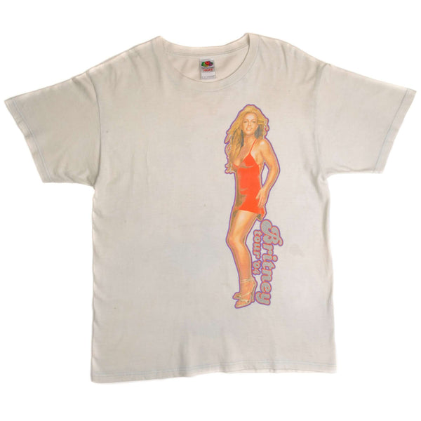 Vintage Britney Spears The Onyx Hotel Tour 2004 Tee Shirt Size Large.