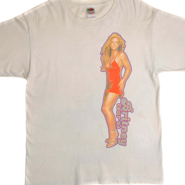 CAMISETA VINTAGE DE LA GIRA DE BRITNEY SPEARS 2004, TALLA GRANDE