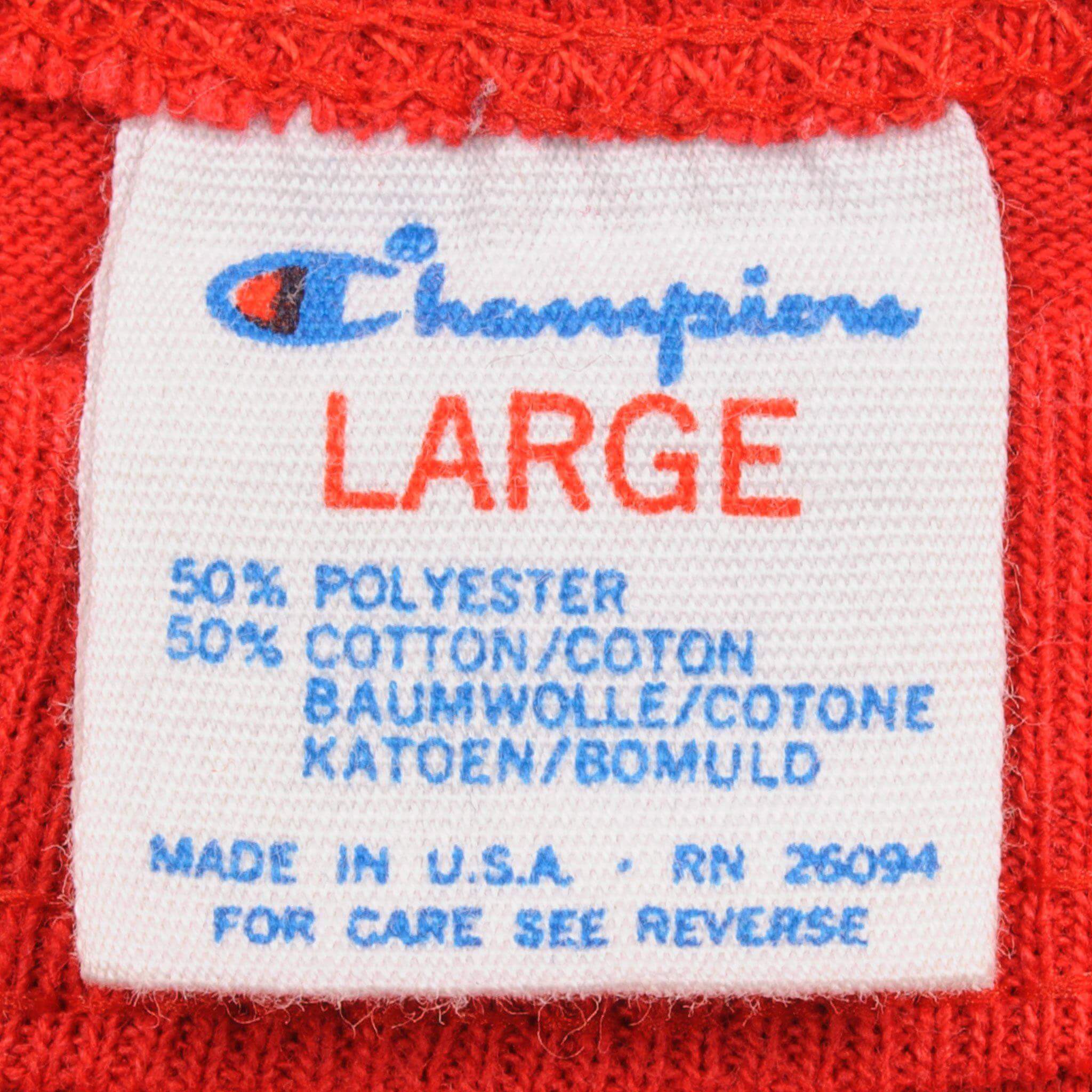 VINTAGE CHAMPION TEE SHIRT EARLY 1980S-1990 SIZE SMALL MADE IN USA