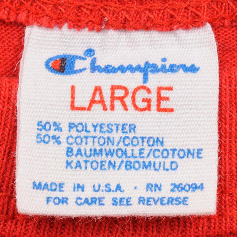 CAMISETA VINTAGE CHAMPION PRINCIPIOS DE LA DÉCADA DE 1980 A 1990 TALLA PEQUEÑA FABRICADA EN EE. UU.