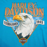 VINTAGE HARLEY DAVIDSON TEE SHIRT SIZE XL MADE IN USA.