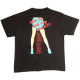 Vintage Poison Open Up And Say Ahhh !!! Tour Tee Shirt 1988 Size Large Made In USA With Single Stitch Sleeves.