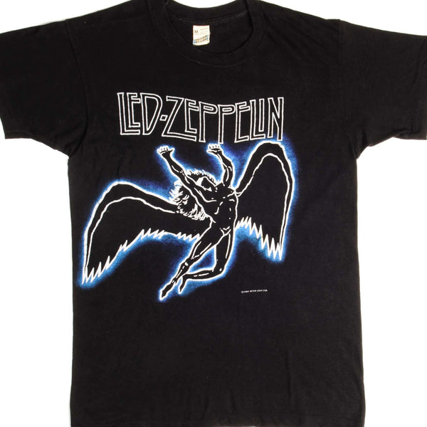 CAMISETA VINTAGE DE LED ZEPPELIN 1984 TALLA PEQUEÑA FABRICADA EN EE. UU.
