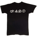 Vintage Led Zeppelin Tee Shirt 1984 Size Small Made In USA With Single Stitch Sleeves.