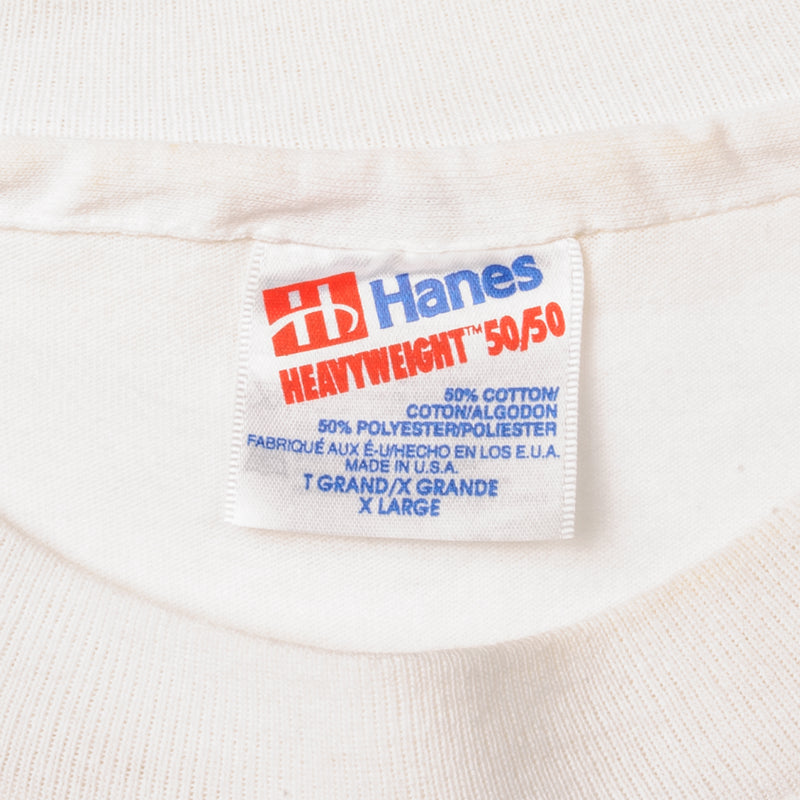Hanes Label Tag 1994 1990s 90s