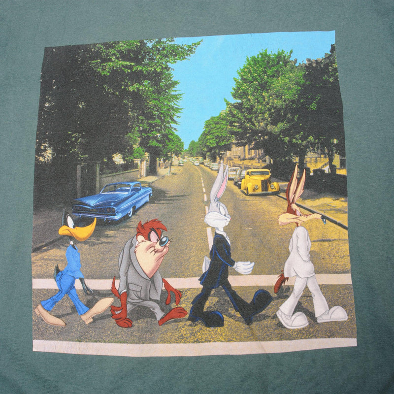 VINTAGE LOONEY TUNES THE BEATLES STYLE TEE SHIRT 1997 SIZE LARGE