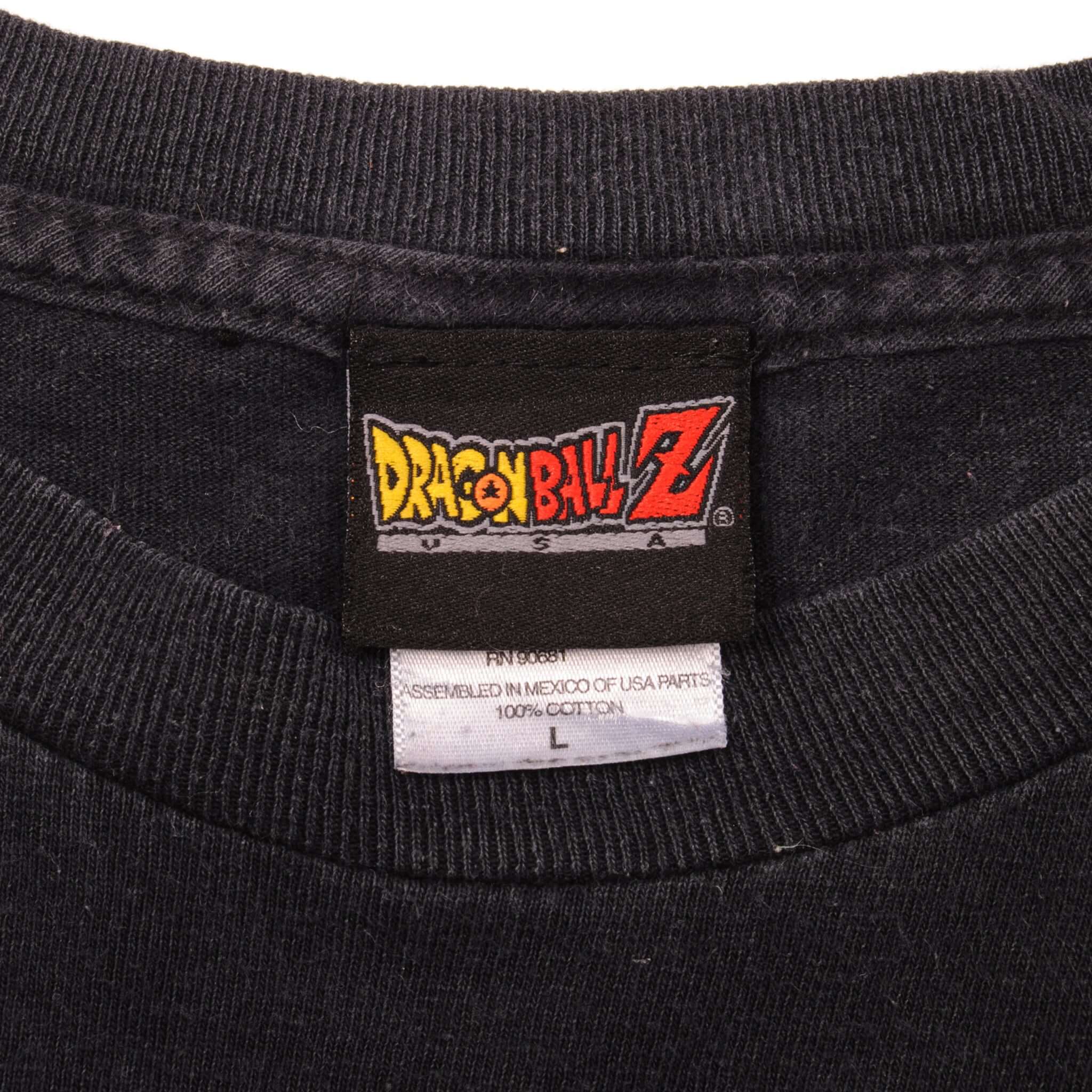 Vintage Dragon Ball Z USA Tee Shirt 2005 Size Large.