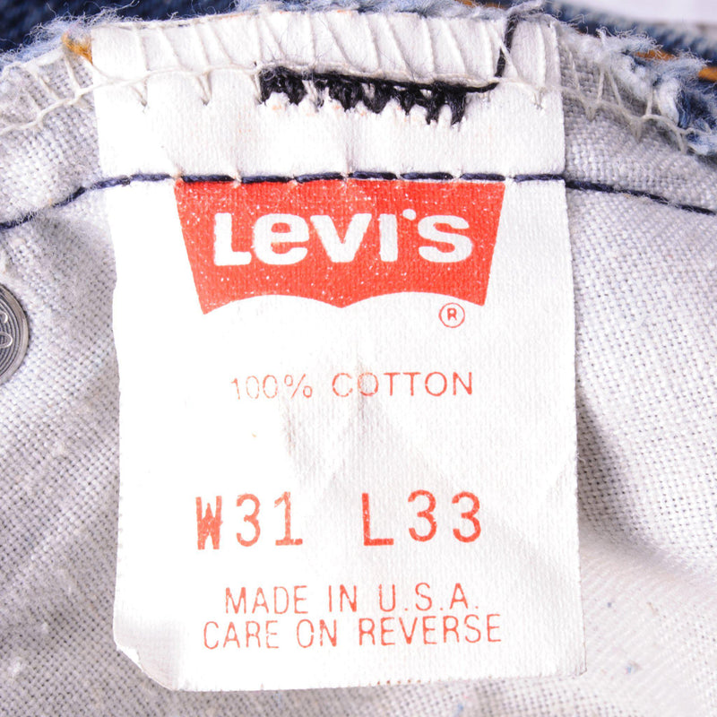 VINTAGE LEVIS 517 JEANS INDIGO 1988-1993 SIZE W30 L33 MADE IN USA