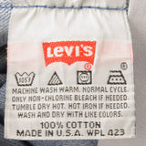 VINTAGE LEVIS 501 JEANS INDIGO 90S WOMAN SIZE W24 L31 MADE IN USA