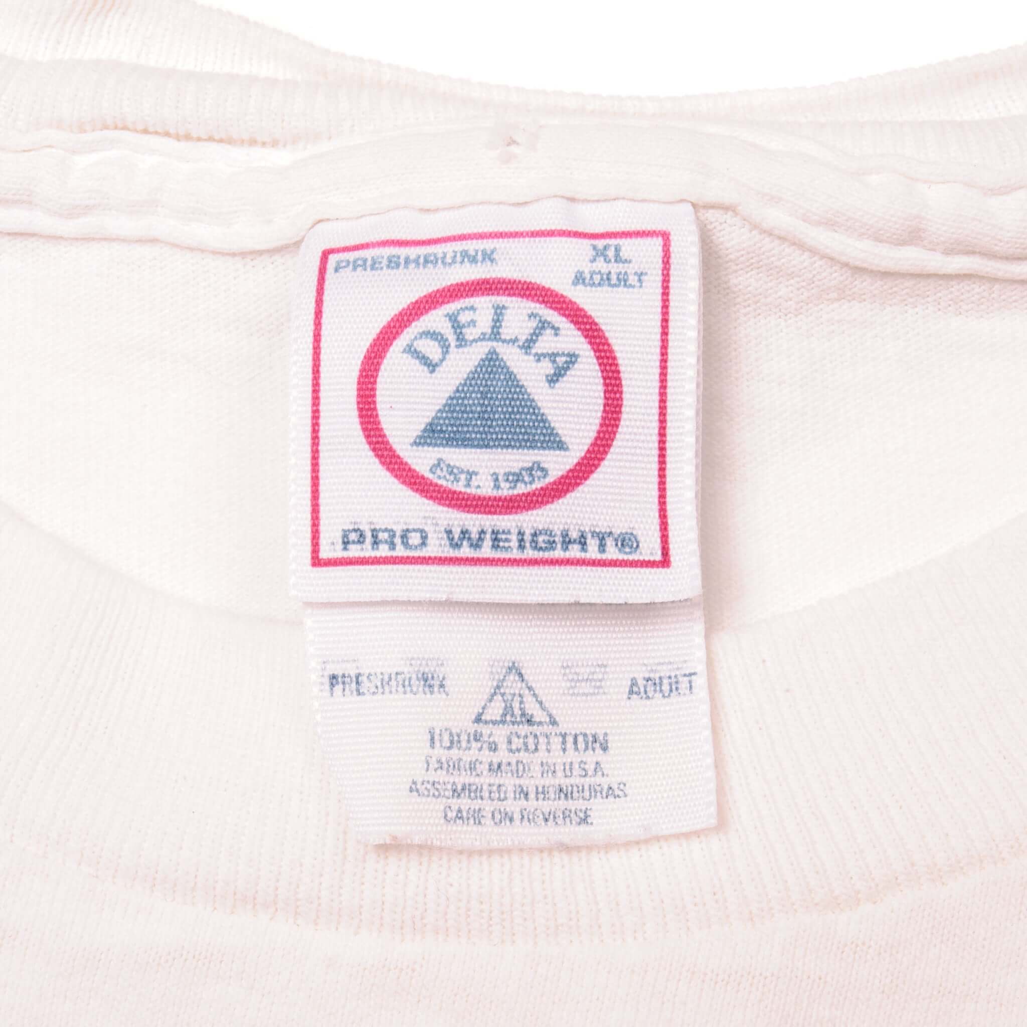 Vintage G. Loomis Fish With An Attitude Delta Pro Weight Tee Shirt 1990s Size XLarge with single stitch sleeves.