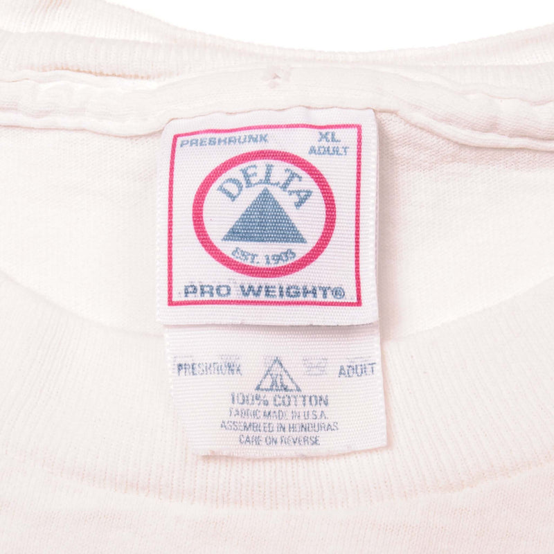 Vintage G. Loomis Fish With An Attitude Delta Pro Weight Tee Shirt 1990s Size XLarge with single stitch sleeves.