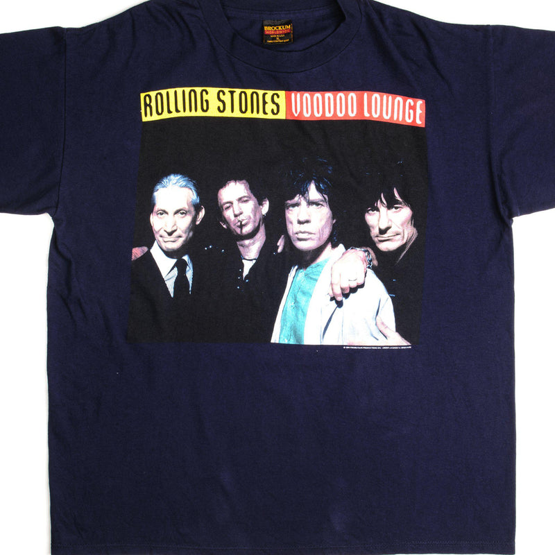 VINTAGE ROLLING STONES VOODOO LOUNGE TOUR TEE SHIRT 1994 SIZE XL MADE IN USA