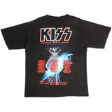 Vintage Kiss The Farewell World Tour Tee Shirt 2000 Size Large With Single Stitch Sleeves.  The Legend's growin' as the story's told !