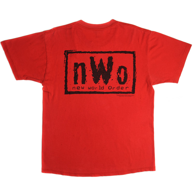 Vintage World Champion Wrestling New World Order Hall & Nash Tee Shirt 1998 Size Large.